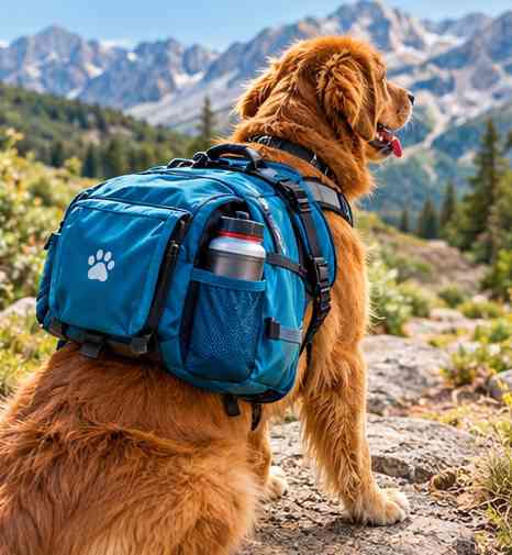 Qué llevar en la mochila para una excursión con tu perro